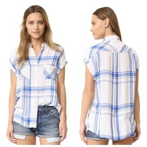 Rails | Britt Short Sleeve Flannel Button Down